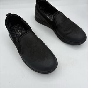 Clarks Cloudsteppers Casual Loafers‎ Womens Size 6 W Breeze Bali Black